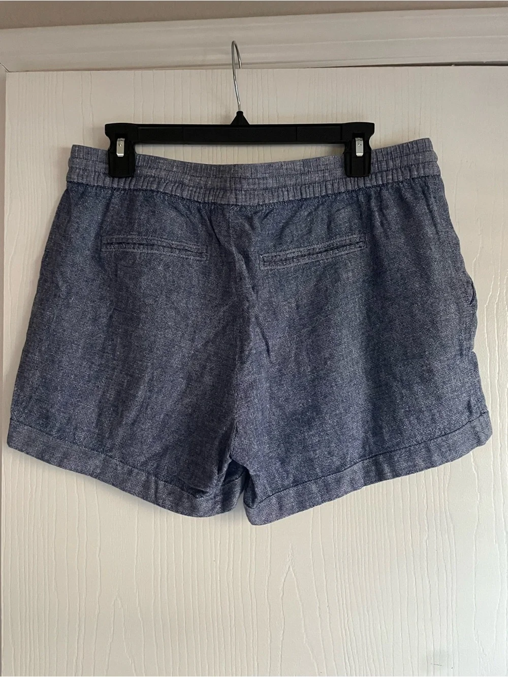 Old Navy Chambray Drawstring Shorts - Blue